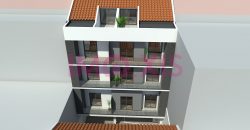 Edifício de Habitação Multifamiliar, Apartamentos Tipologias T1, T1 Duplex (T2), T2, T3 e T1 Duplex (T3).