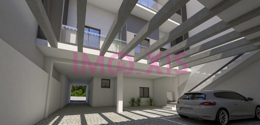 Edifício de Habitação Multifamiliar, Apartamentos Tipologias T1, T1 Duplex (T2), T2, T3 e T1 Duplex (T3).